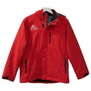 NEW SYNC Kid's Junior Blaster Ski Parka - Hooded in RED Size 16